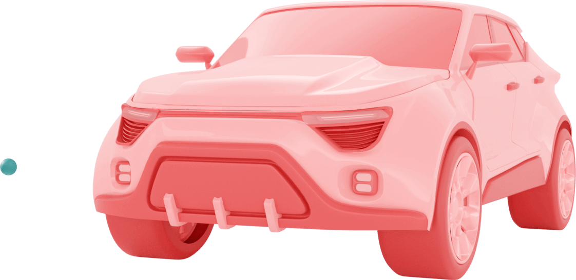 auto rosado